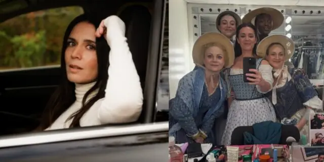 Mélissa Désormeaux-Poulin publie des photos en coulisses