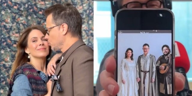 Une première photo est dévoilée pour le mariage de Stéphane Rousseau et Julie Perreault