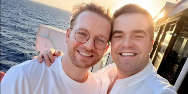 Simon Philibert partage toutes les photos avec son chum pour leurs 4 ans ensemble