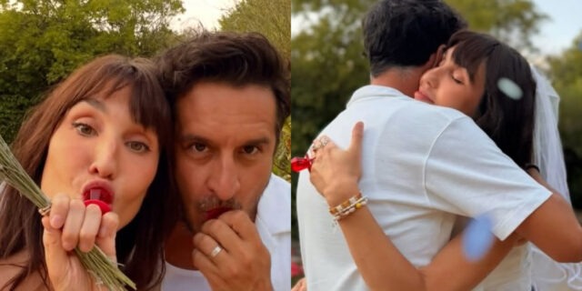 Bianca Gervais et Sébastien Diaz renouvellent leurs vœux loin du Québec 5ieme renouvellement Sébastien Diaz