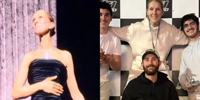 Céline Dion partage une photo avec ses 3 fils pendant son grand retour à Paris