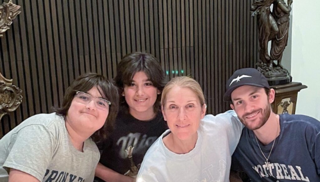 celine dion famille enfants