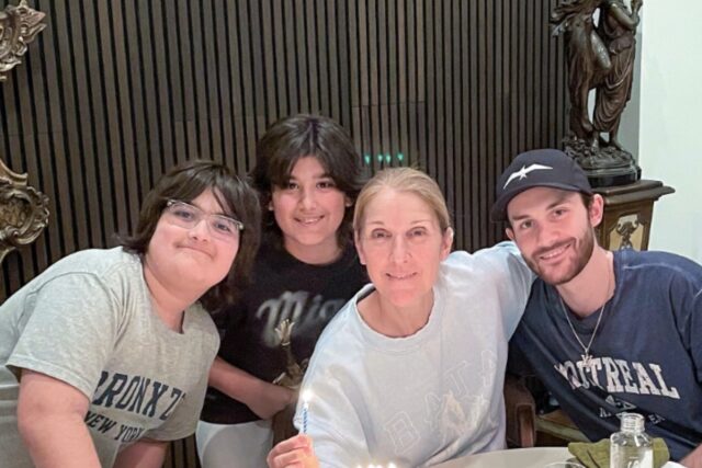 Voyez 10 photos de l’endroit où Céline Dion et ses garçons passent Noël celine dion famille enfants