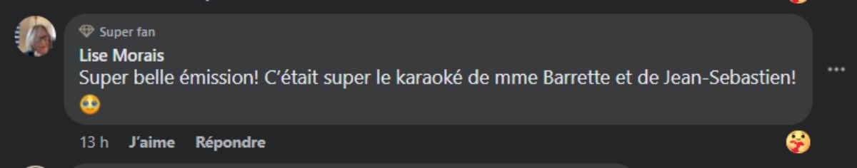 commentaire bonsoir bonsoir