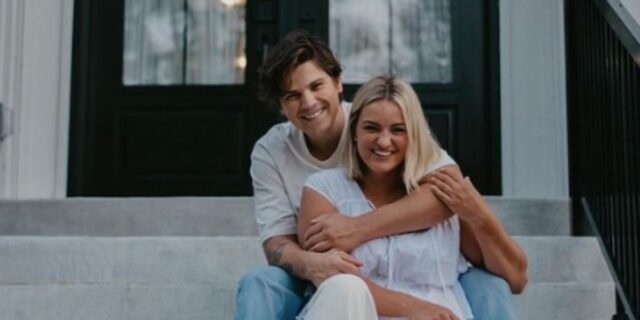 La blonde de Ludovick Bourgeois partage de nouvelles photos en famille