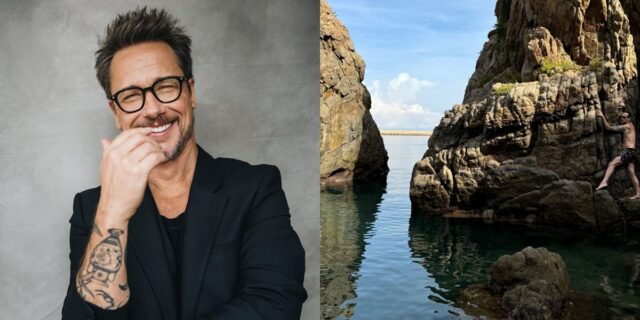 Stéphane Rousseau partage toutes les photos de son voyage en Italie accompagné stephane rousseau vacances