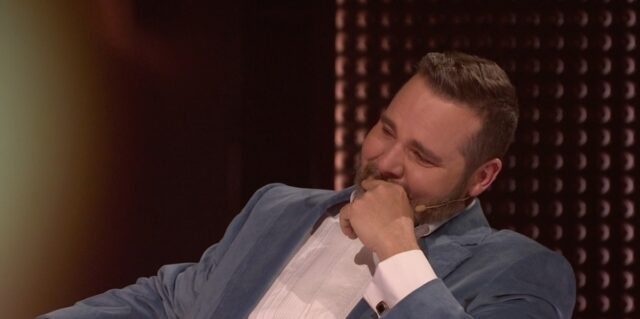 Catherine-Anne Toupin fait craquer Antoine Bertrand à En Direct de l’Univers antoine bertrand pleure en direct de l'univers