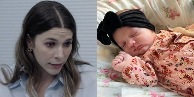 Un nouveau bébé se joint à la série STAT delphine stat et bébé