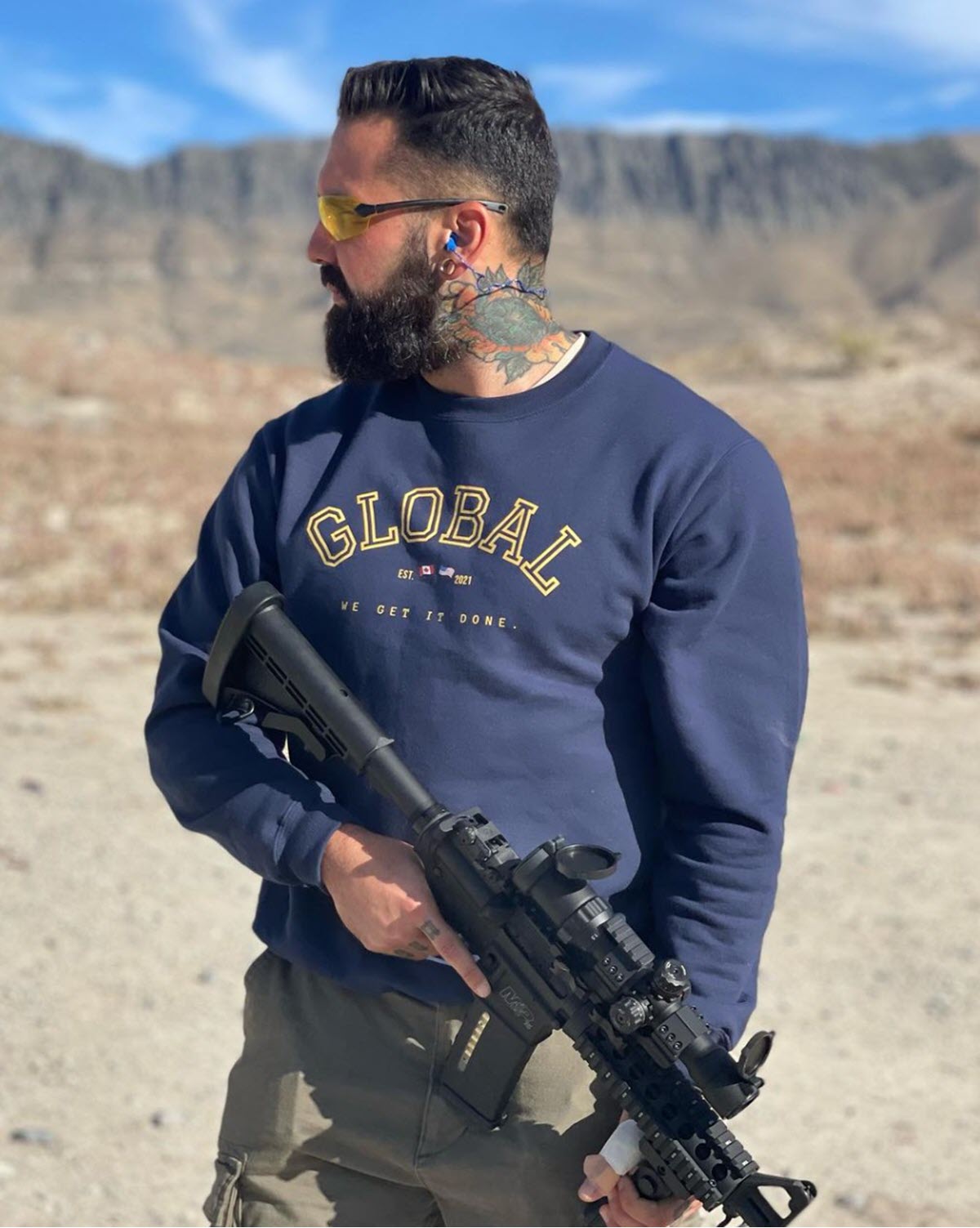 Julien Bournival-Vaugeois fusil