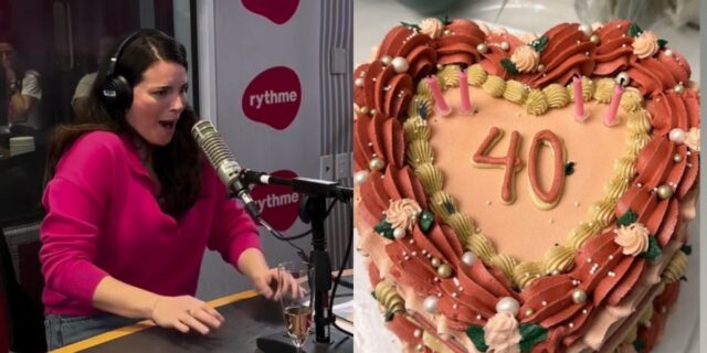 Marie-Ève Janvier se fait fêter ses 40 ans à son émission et voici toutes les photos