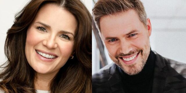 Jean-François Breau publie une photo pour la fête de 40 ans de sa conjointe Marie-Ève Janvier marie-eve janvier et jean-françois breau