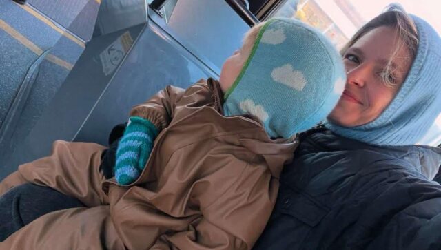 Sarah-Jeanne Labrosse publie toutes les images du gâteau de fête de son fils de 4 ans