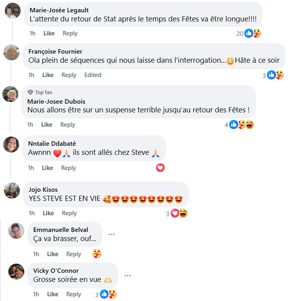 commentaire finale stat