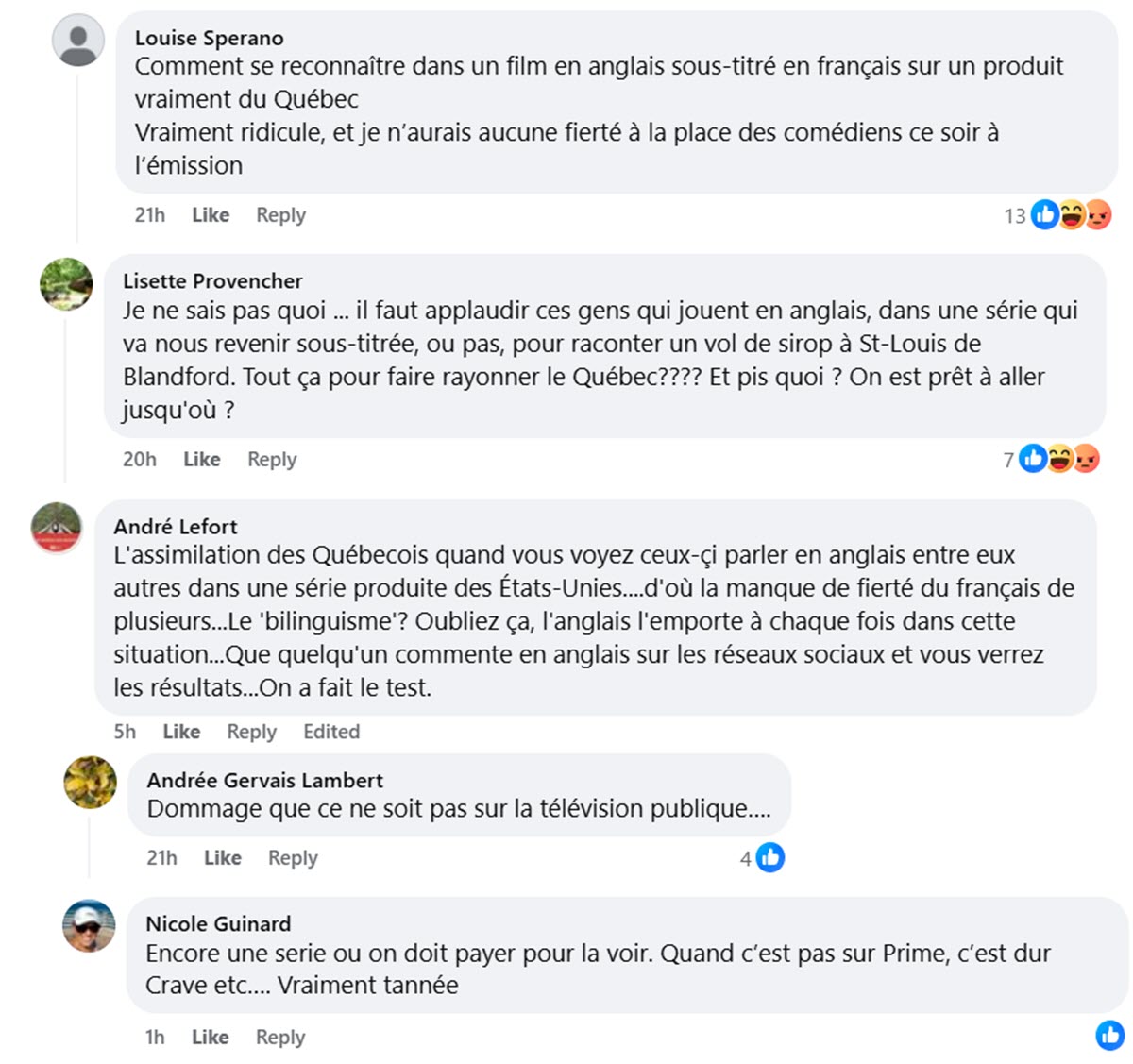 commentaires the sticky