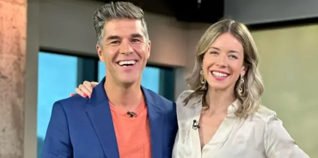 Mathieu Roy fait réagir le plateau de Salut Bonjour avec sa nouvelle coupe de cheveux mathieu roy sabrina cournoyer