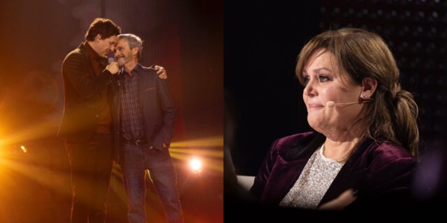 Le numéro père-fils à En direct du jour de l’An fait réagir patrice michaud et patricia paquin