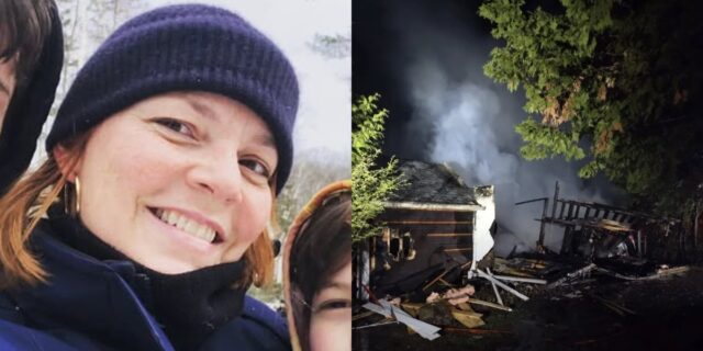 Catherine Proulx-Lemay fait une précision sur l’incendie de son chalet