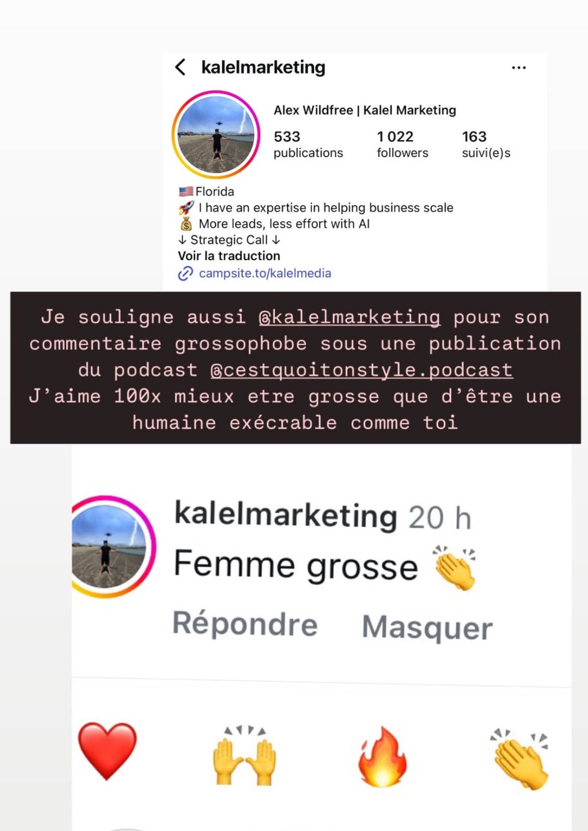maika desnoyers commentaire