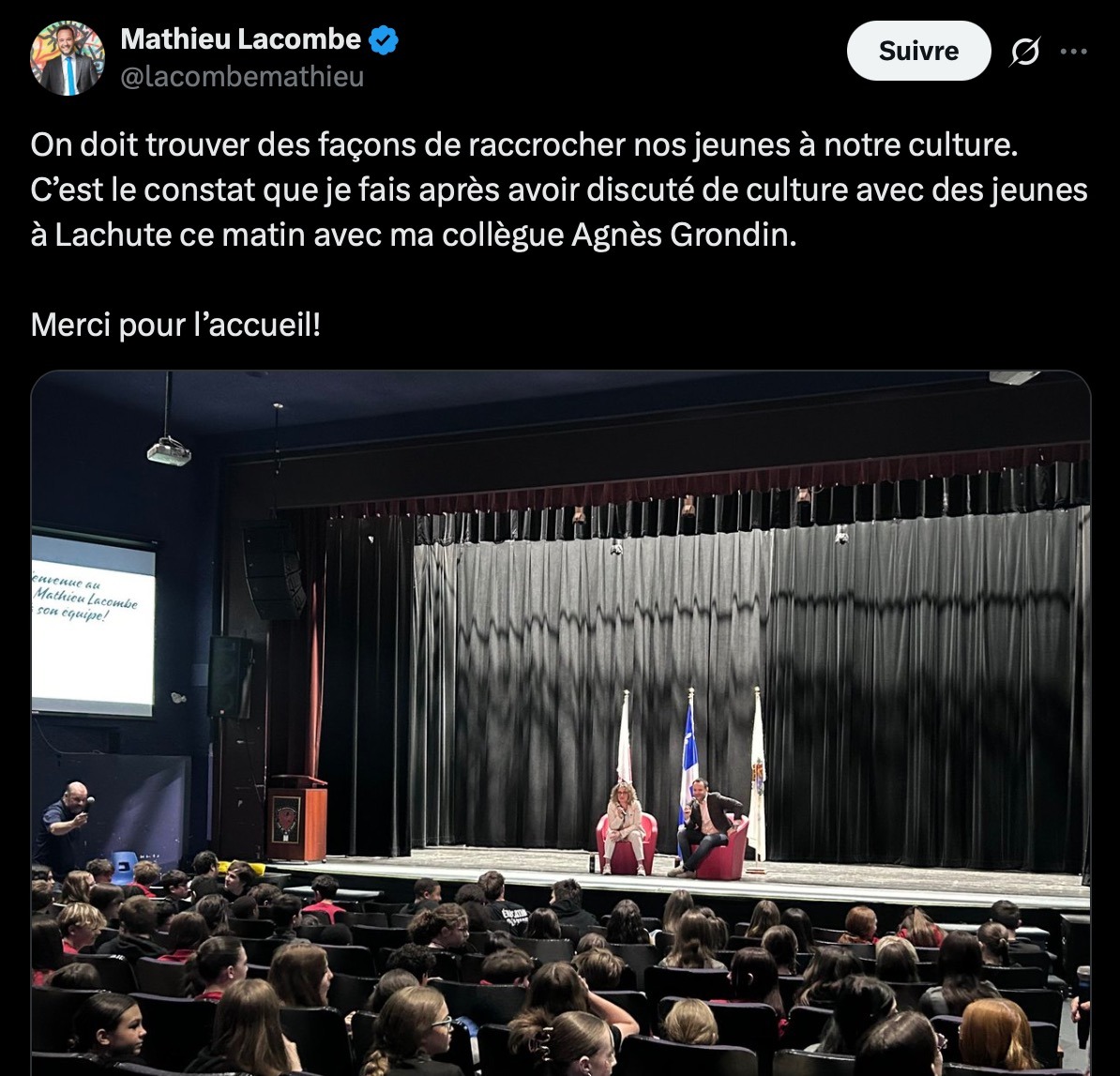 Mathieu Lacombe conference culture
