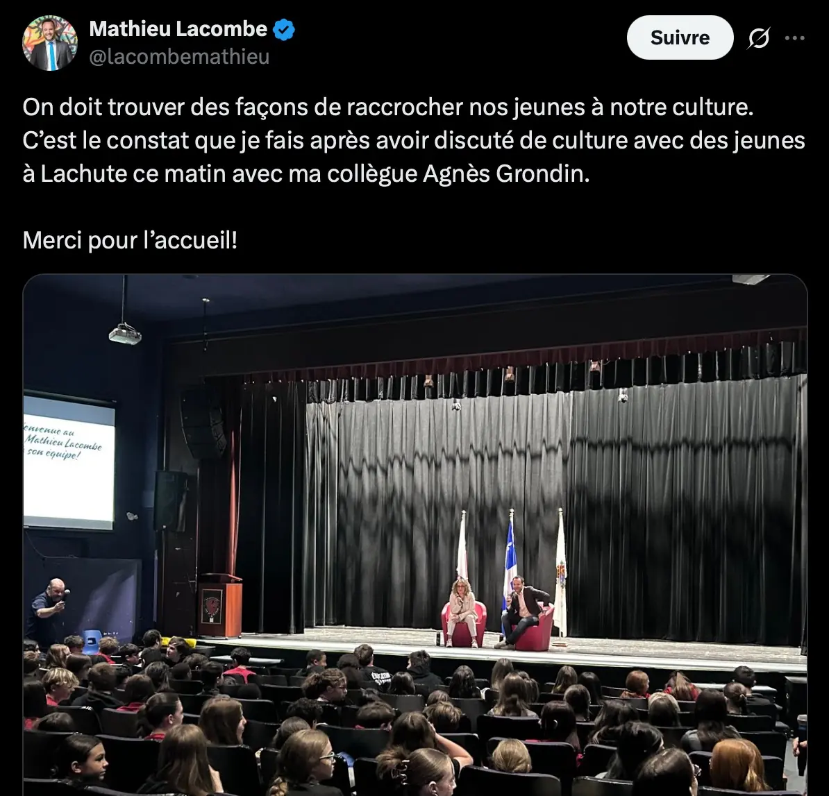 Mathieu Lacombe conference culture