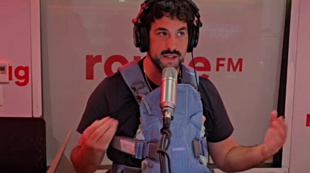 Félix-Antoine Tremblay amène son bébé Lou au travail et ça fait réagir