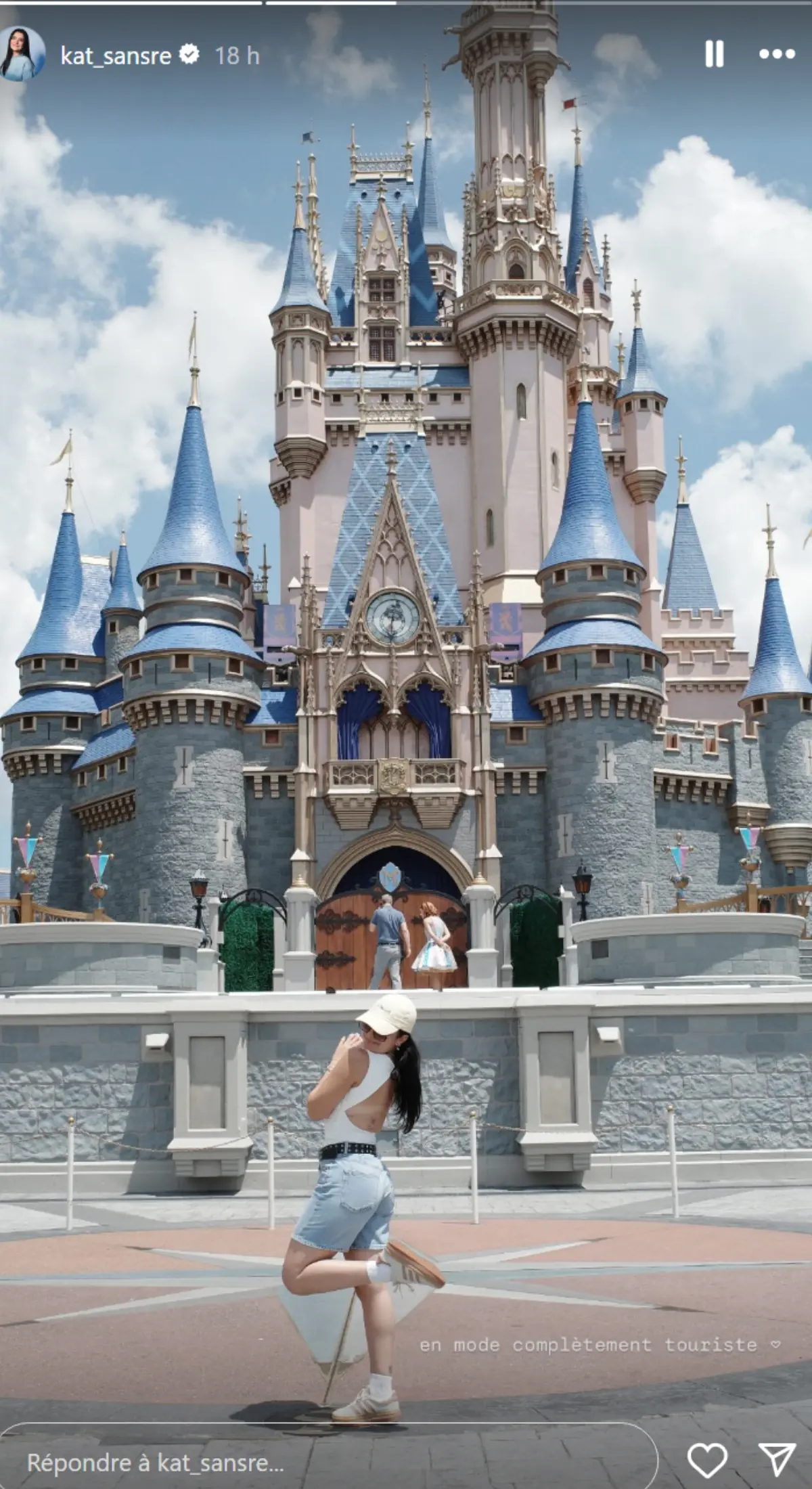 Katrine Sansregret-Disney-chateau