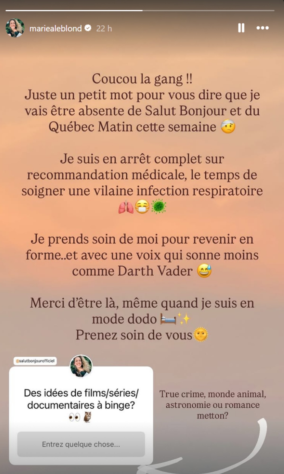 Marie-Andrée Leblond-tva-salut bonjour-publication