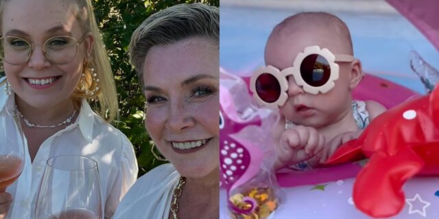 Nathalie Simard publie une photo avec sa petite-fille dans les bras