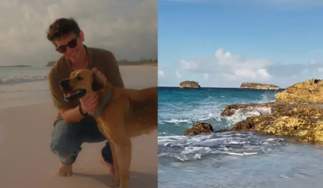 Voici 20 photos de Sébastien Delorme dans son voyage au bord de la plage Sebastien Delorme-vacances