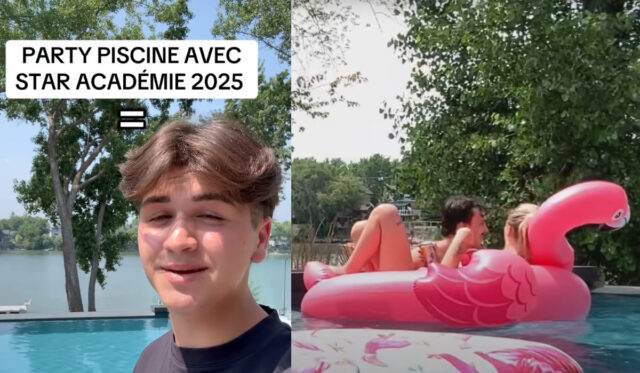 Découvrez toutes les photos du party piscine des candidats de Star Académie star académie-party piscine