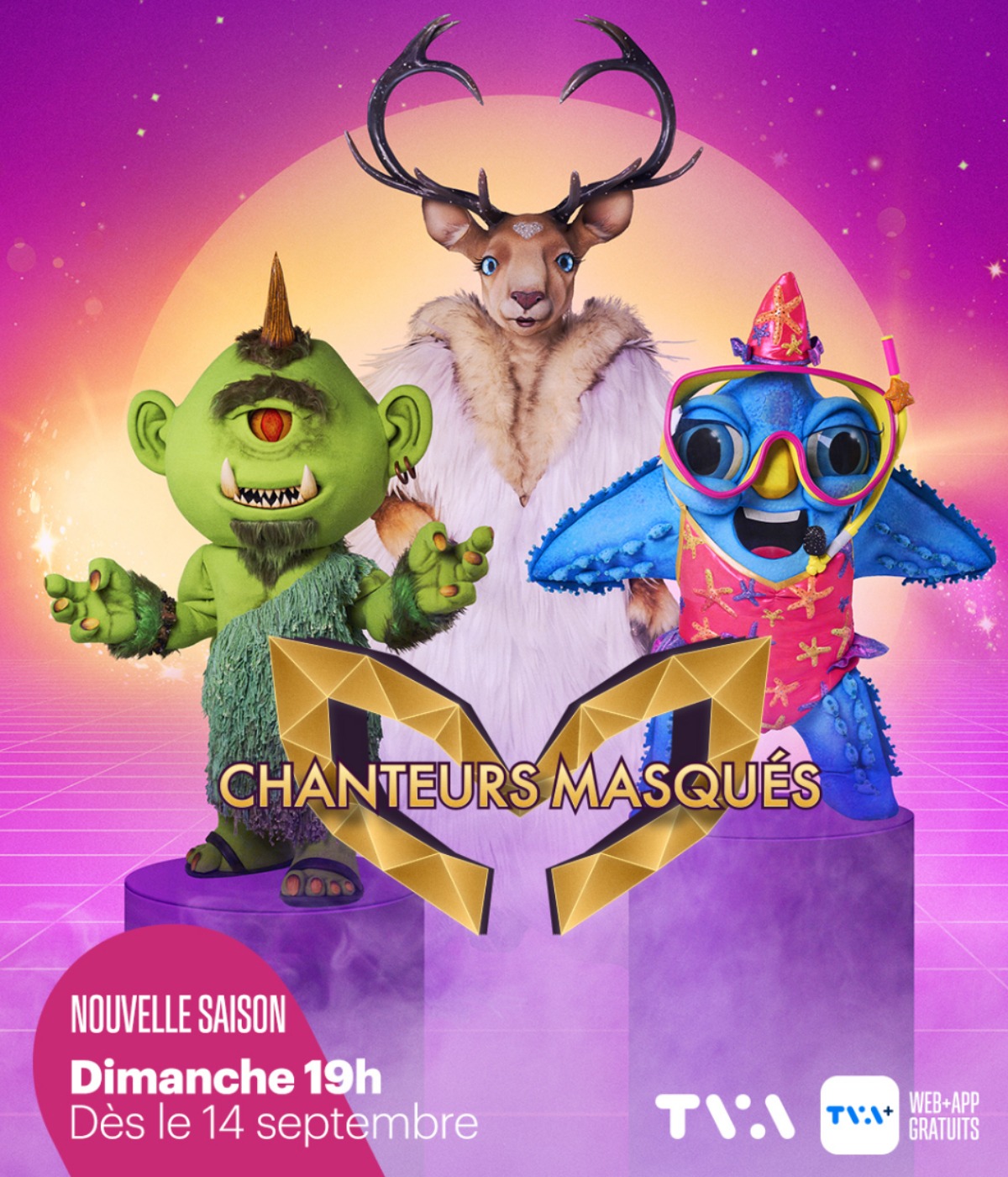 Chanteurs masques.photos.nouvelle saison.2025.affiche 