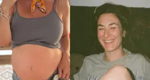 karine Gonthier-Hyndman-enceinte-sourire