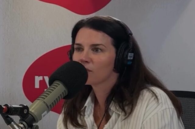 Marie-Ève Janvier fait une précision sur sa famille pendant sa pause