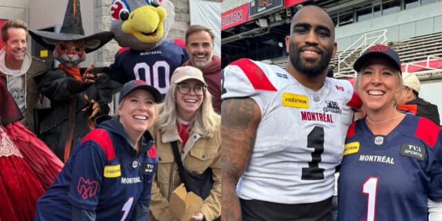 Eve-Marie Lortie de Salut Bonjour publie toutes les photos de son activité avec ses collègues