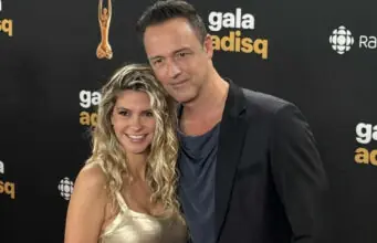 Étienne Drapeau et sa blonde annoncent la naissance de leur petit Félix avec une première photo