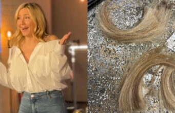 Véronique Cloutier change sa coupe de cheveux et se fait enlever beaucoup de longueur