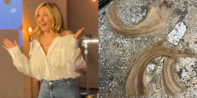 Véronique Cloutier change sa coupe de cheveux et se fait enlever beaucoup de longueur