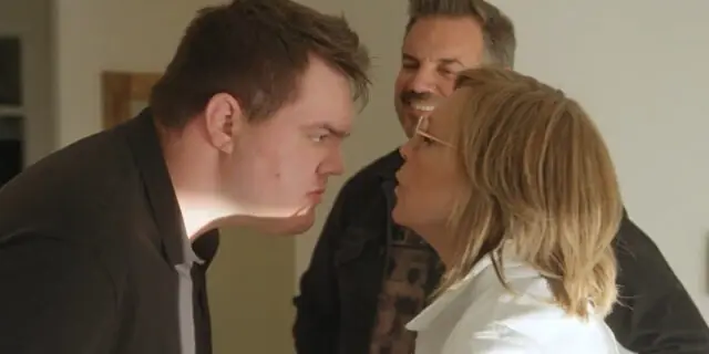 Charles Lafortune sort et montre sa blonde Sophie Prégent avec Mathis