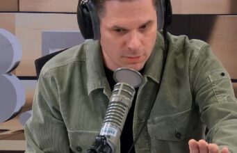 Patrick Lagacé sort et fait un commentaire après son entrevue avec Guillaume Lemay-Thivierge