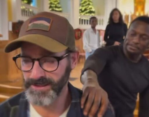 Les réactions des internautes sont partagées après la vidéo de Guillaume Lemay-Thivierge dans l’église