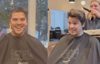 Ludovick Bourgeois partage toutes les photos de sa nouvelle coupe de cheveux pour 2026