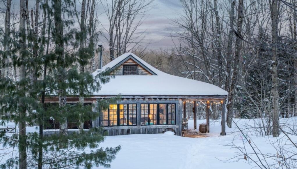 Chalet la vraie nature hiver