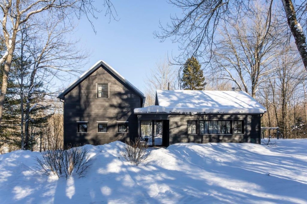 Chalet la vraie nature hiver