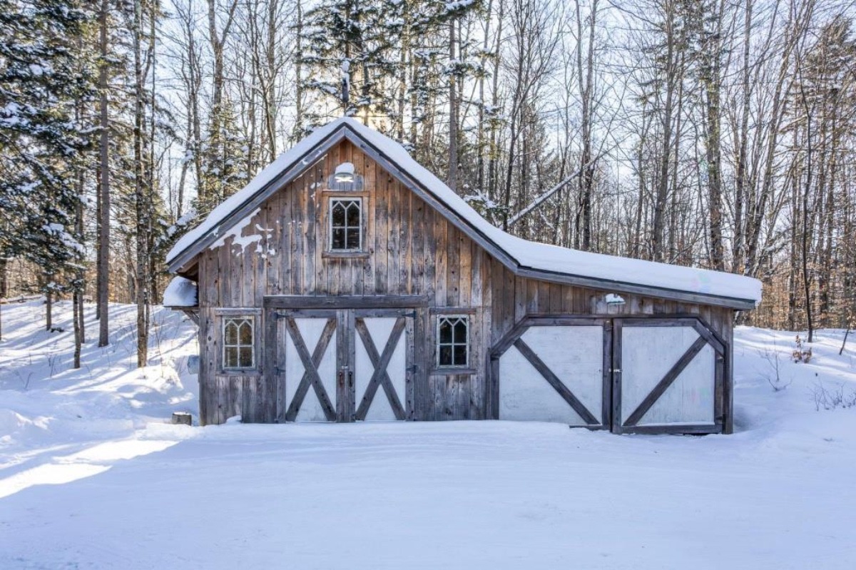 garage chalet la vraie nature