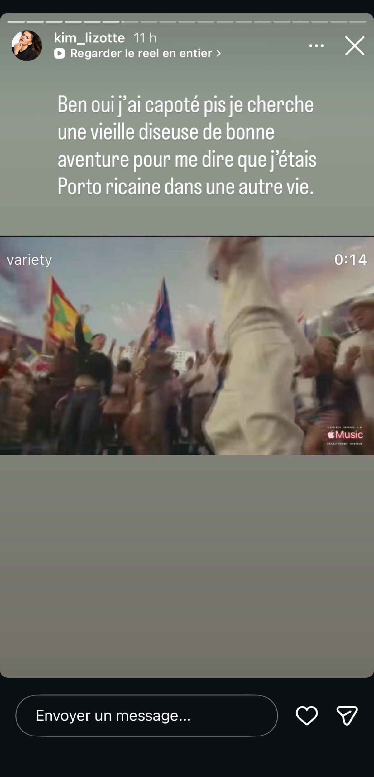 Kim L&eacute;vesque Lizotte Super Bowl 2026