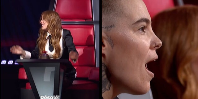 Un participant de La Voix fait réagir après sa chanson de Lara Fabian