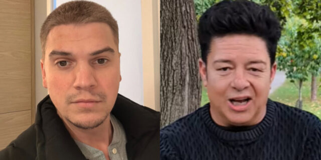 Ludovick Bourgeois envoie un message à Éric Lapointe