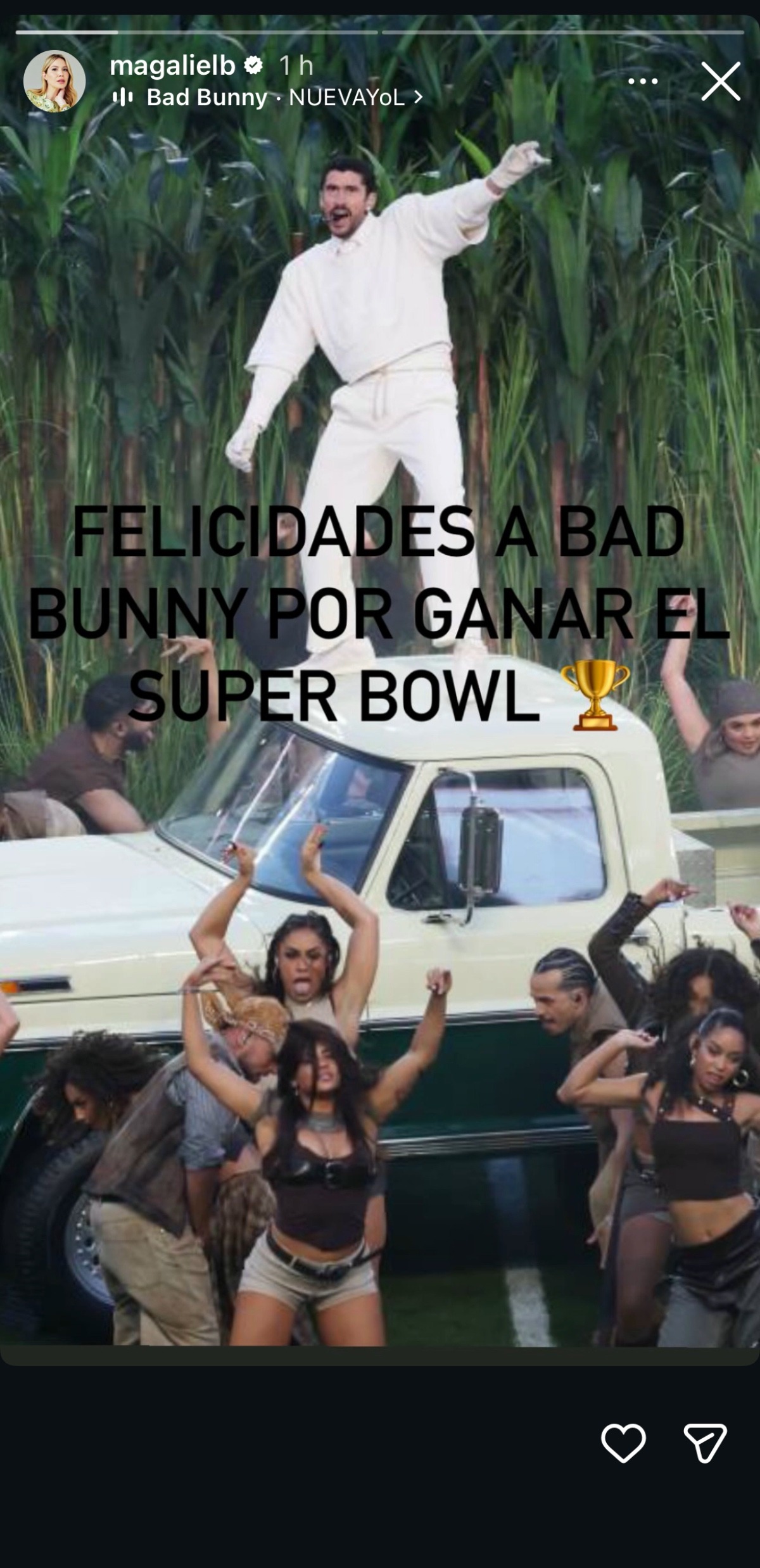 Magalie L&eacute;oine-Blondeau Super Bowl 2026 appr&eacute;ciation