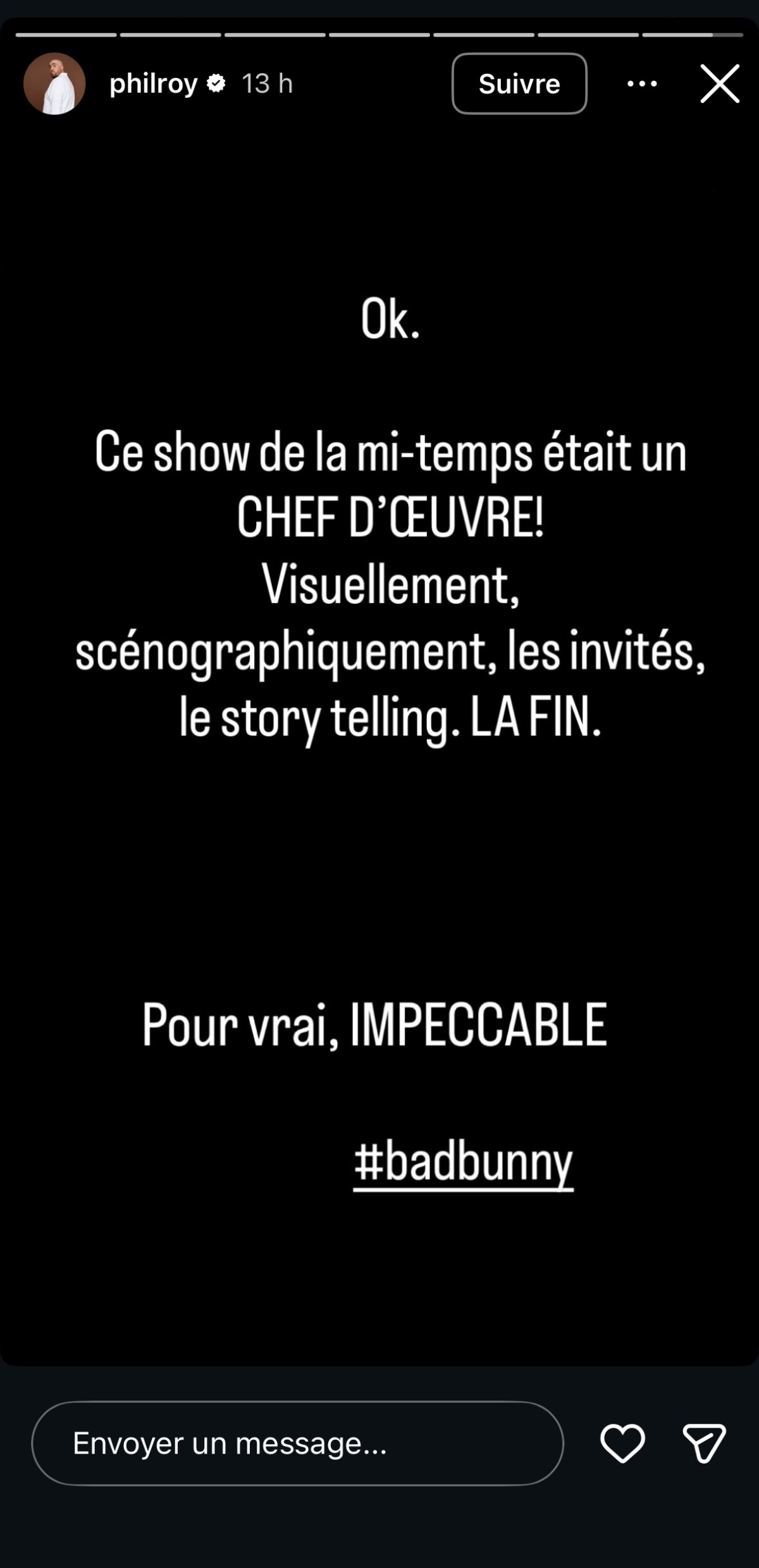 Phil Roy super Bowl 2026 appr&eacute;ciation