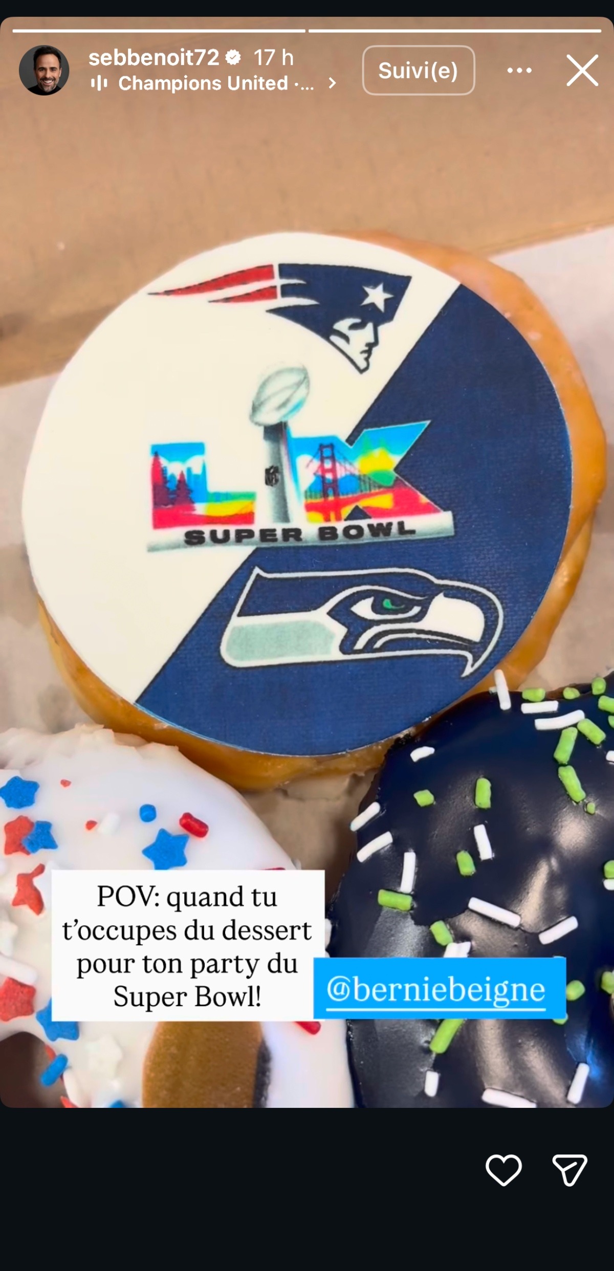 Sebastien Benoit Super Bowl 2026